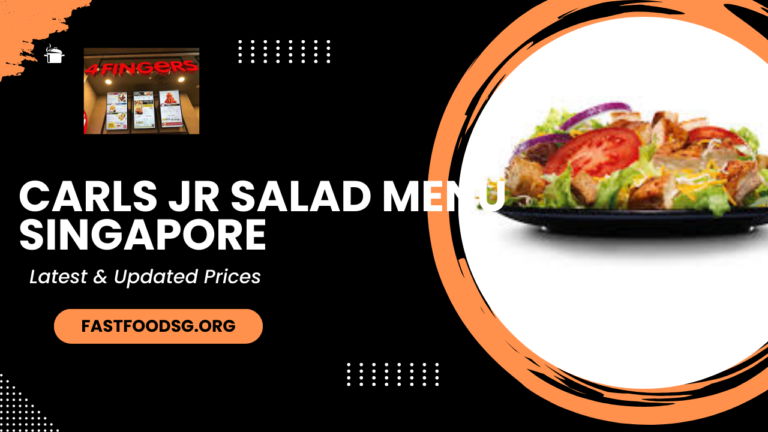 Carls Jr Salad Singapore