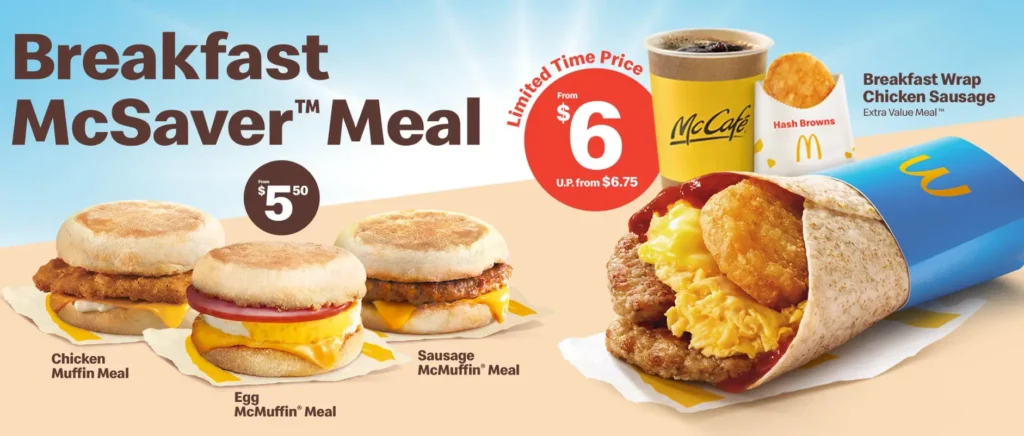 Mcdonald's Breakfast Menu 