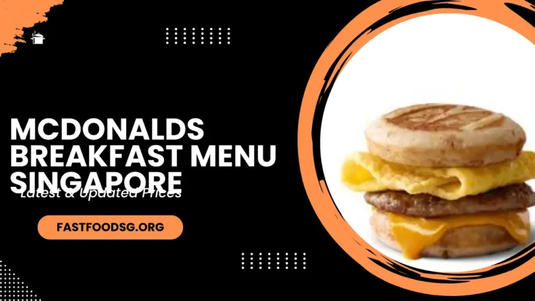 Mcdonalds Breakfast Menu Prices In Singapore 2024