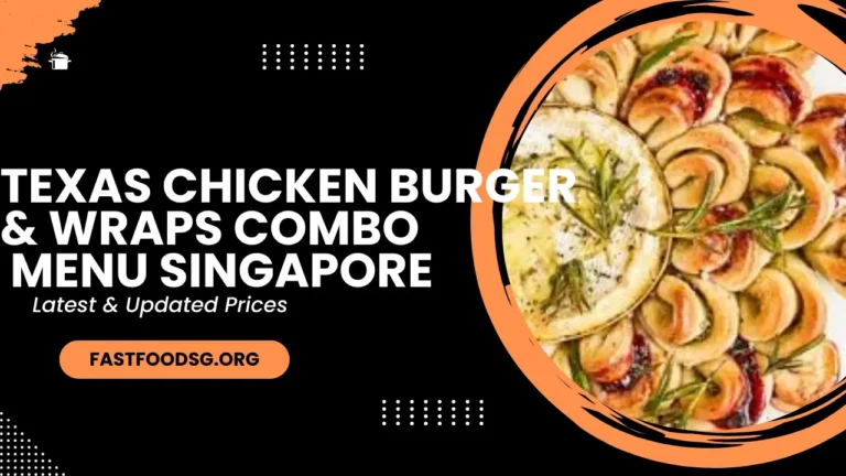 Texas Chicken Family Meals/party Sets Menu Prices In Singapore 2024