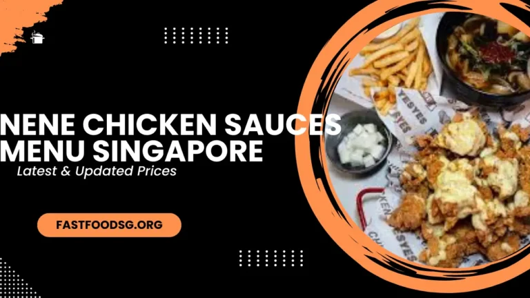 Nene Chicken Sauces Singapore