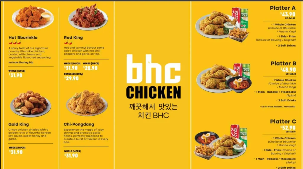 Bhc Chicken Singapore