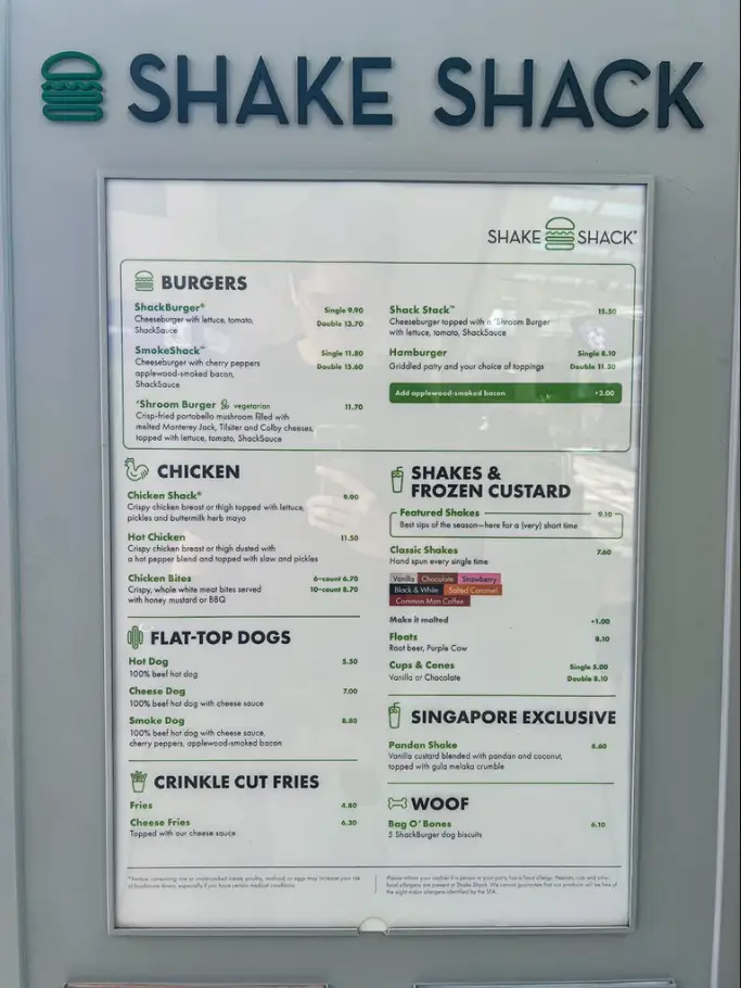 Shake Shack Singapore